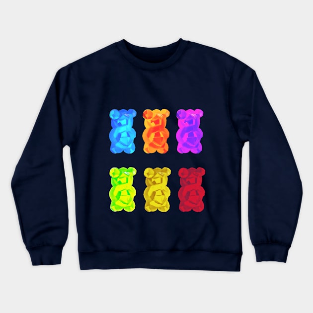 Ositos de gomitas estilo diamante Crewneck Sweatshirt by AlexisMay511